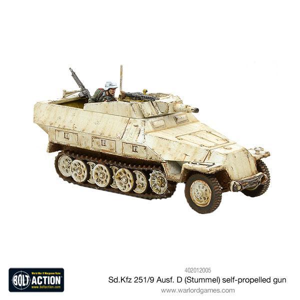 Bolt Action: Sd.Kfz 251/9 Ausf D (Stummel) half-track