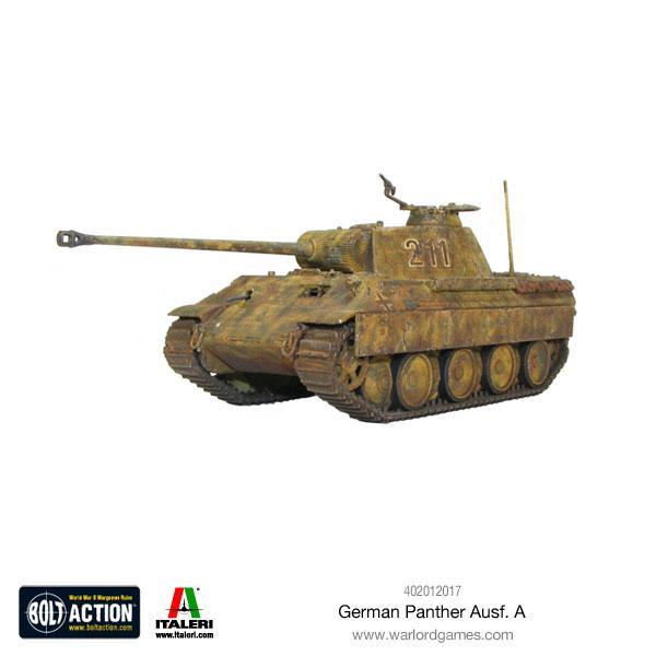 Bolt Action: German Panther Zug