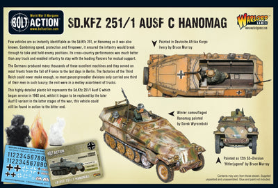 Bolt Action: Sd.Kfz 251 C Hanomag