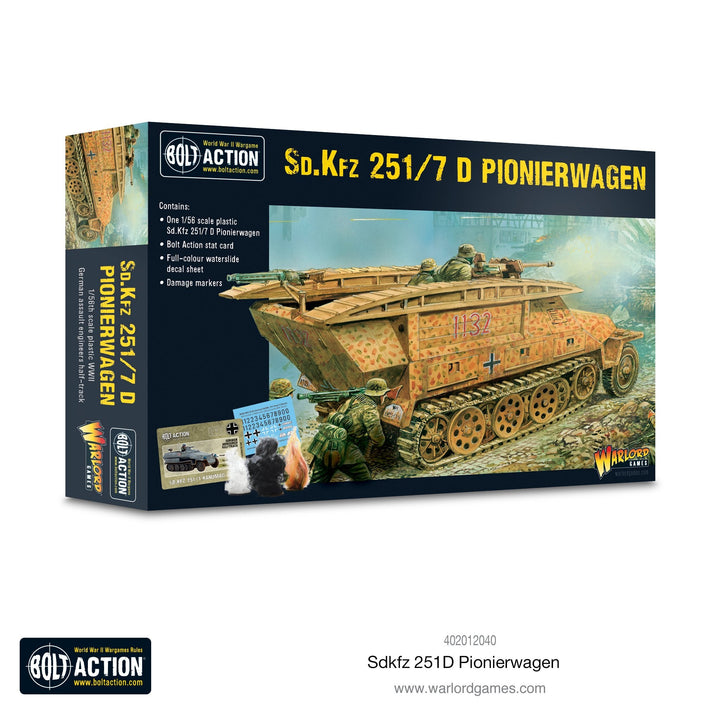 Bolt Action: Sd.Kfz 251/7 D Pionierwagen