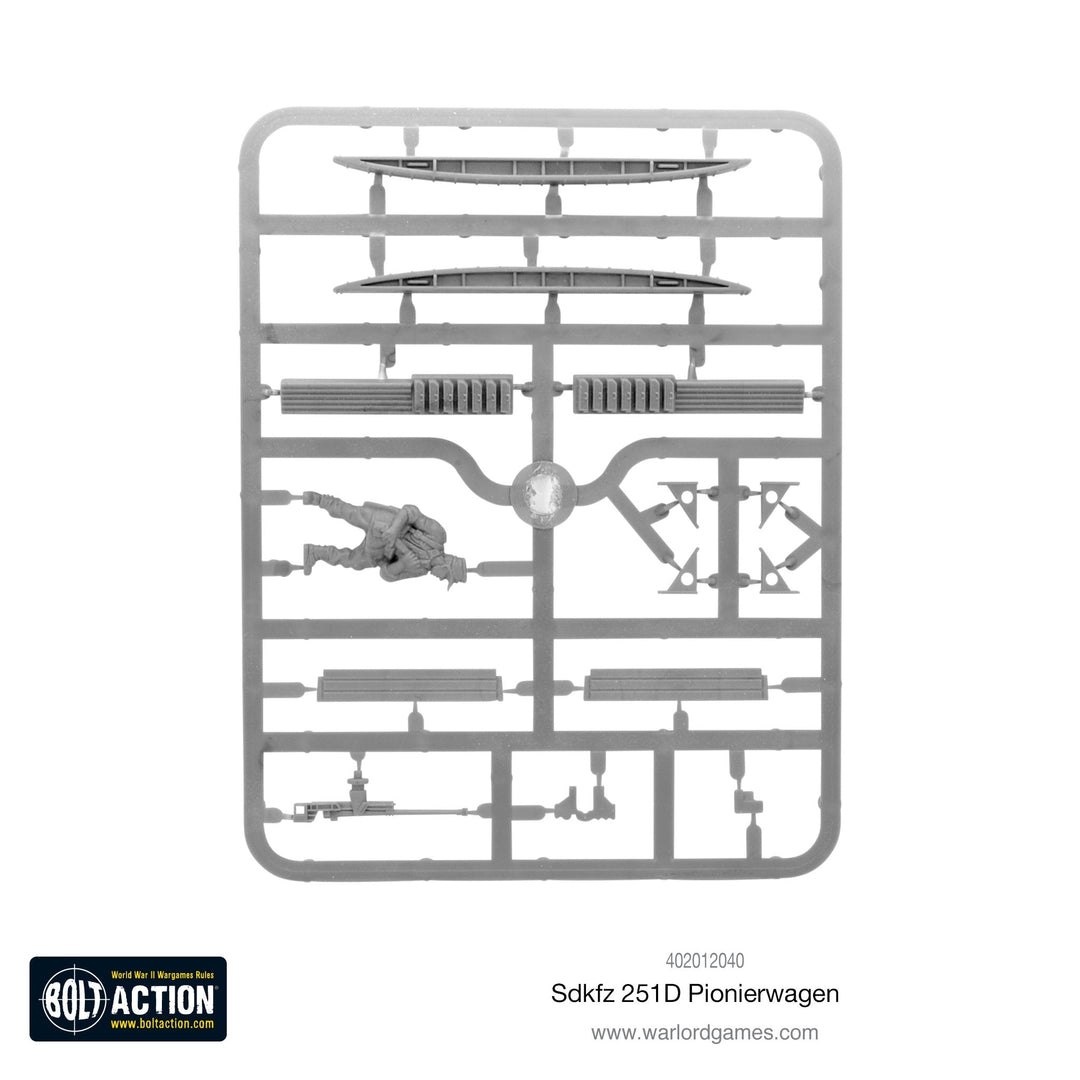 Bolt Action: Sd.Kfz 251/7 D Pionierwagen