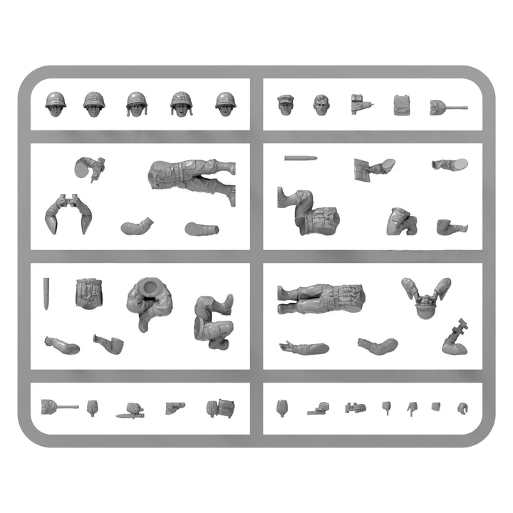 Bolt Action: US Heavy weapons platoon (plastic)