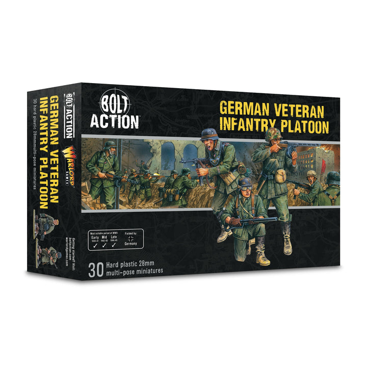 Bolt Action: German Veteran Infantry Platoon