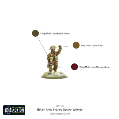 Bolt Action: British Infantry section (Winter)