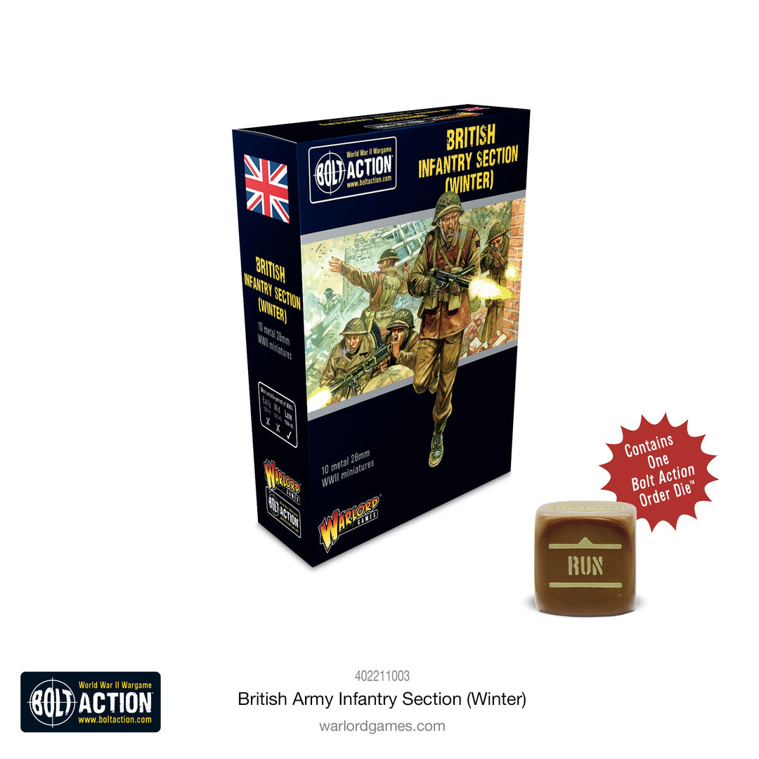 Bolt Action: British Infantry section (Winter)