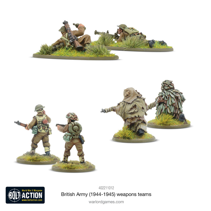 Bolt Action: British Army (1944-45) Weapons Teams