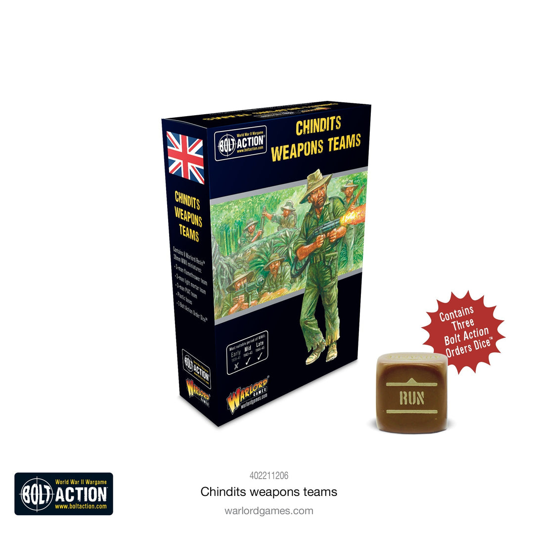 Bolt Action: Chindit weapons teams