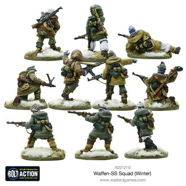 Bolt Action: Winter SS squad box