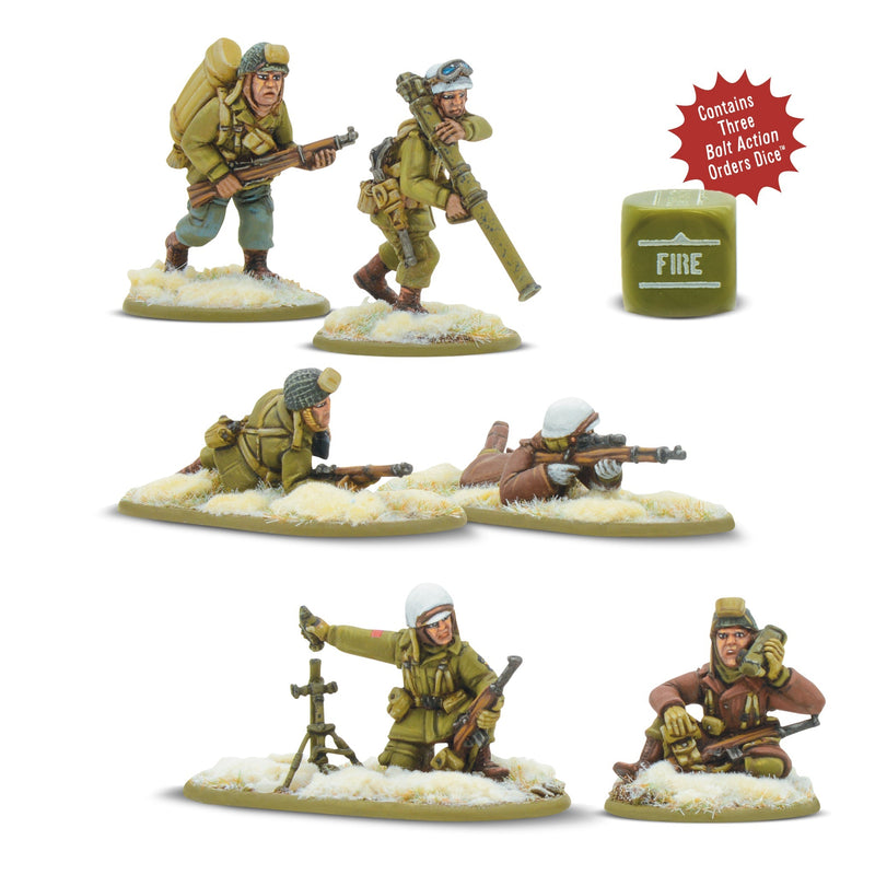 Bolt Action: US Airborne (Winter) Weapons Teams