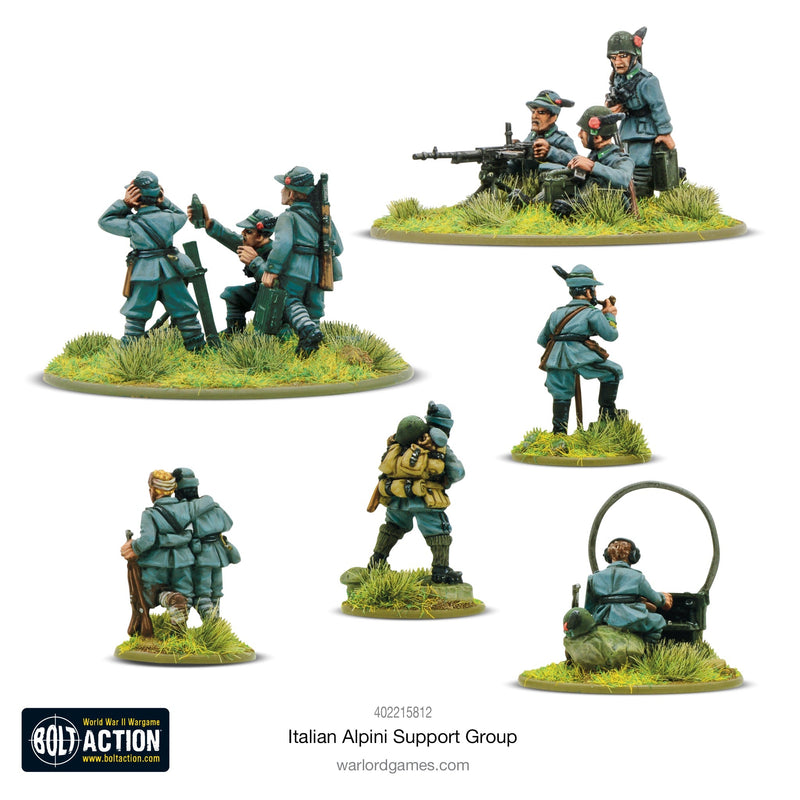 Bolt Action: Italian Alpini Support Group