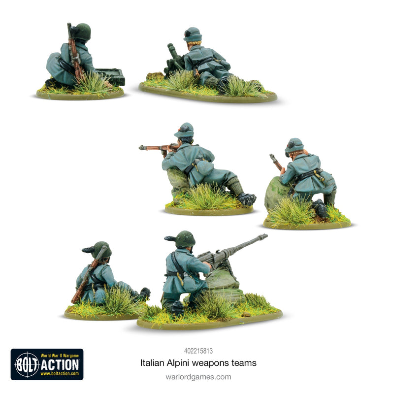 Bolt Action: Italian Alpini Weapons Teams