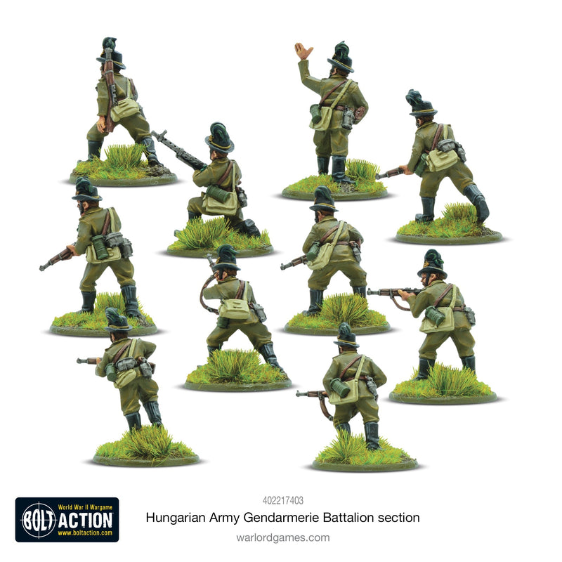 Bolt Action: Hungarian Army Gendarmerie Battalion Section