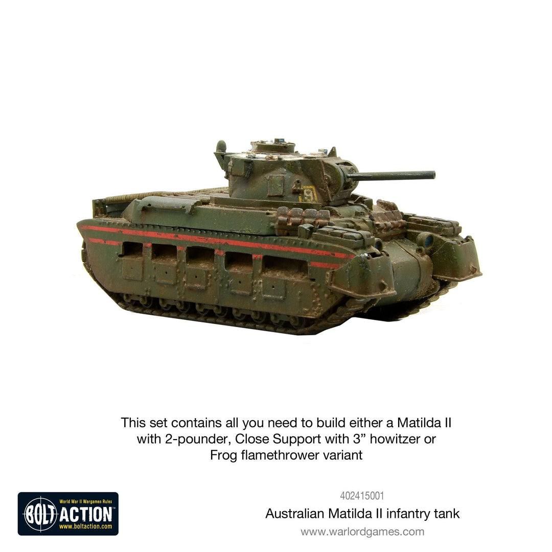 Bolt Action: Australian Matilda II infantry tank