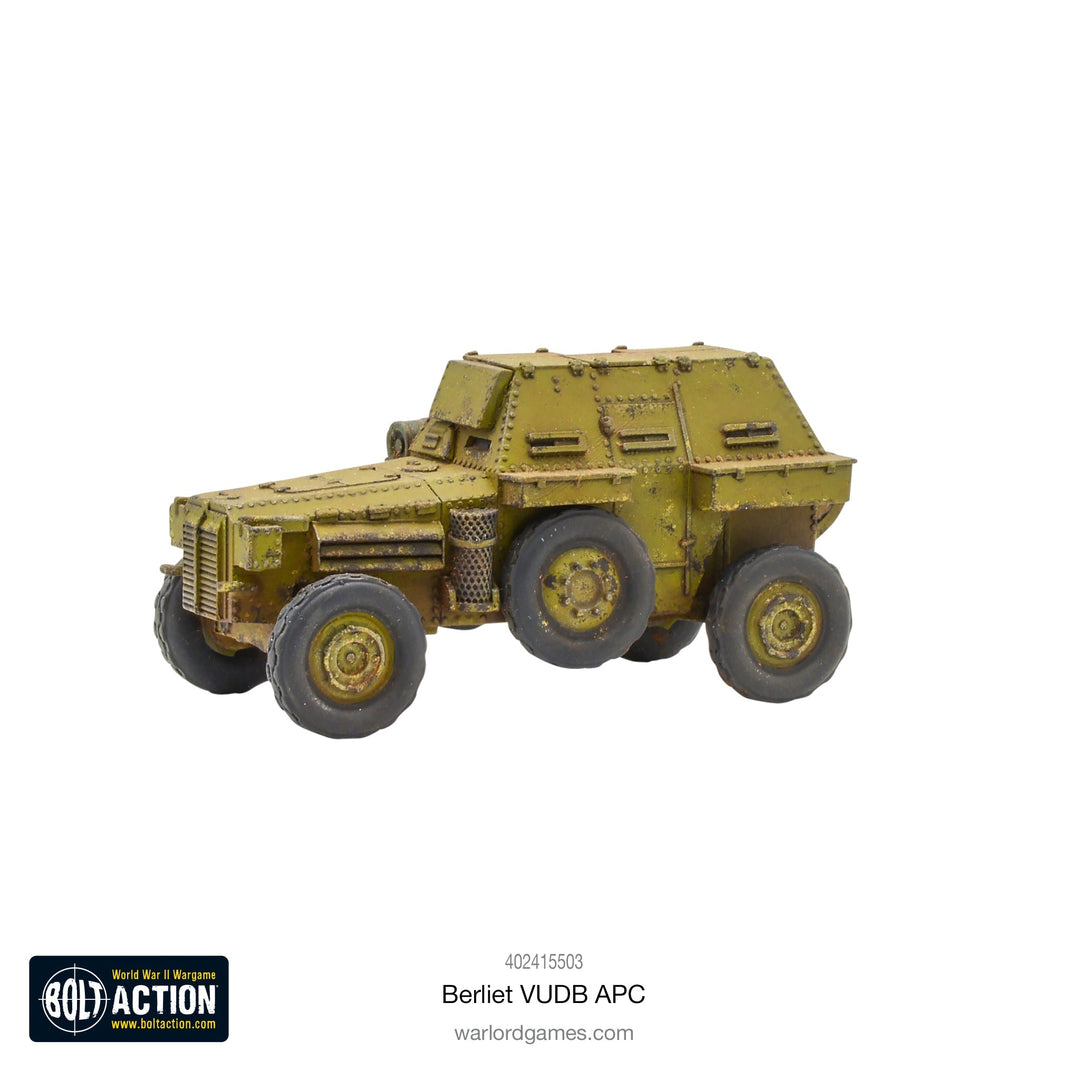 Bolt Action: Berliet VUDB armoured personnel carrier