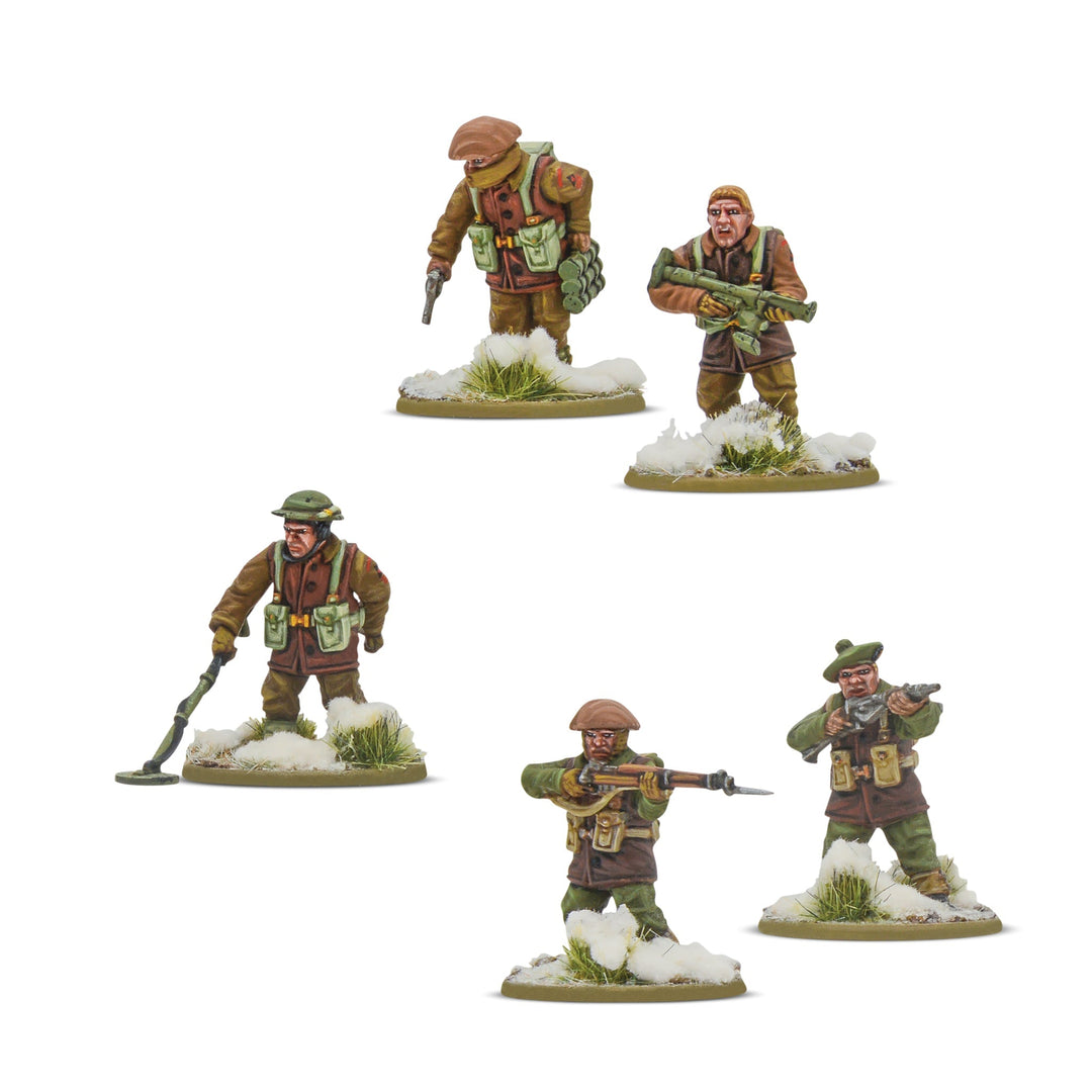Bolt Action: 'Crossing the Rhine' - British & Canadian infantry (Winter) Starter Army