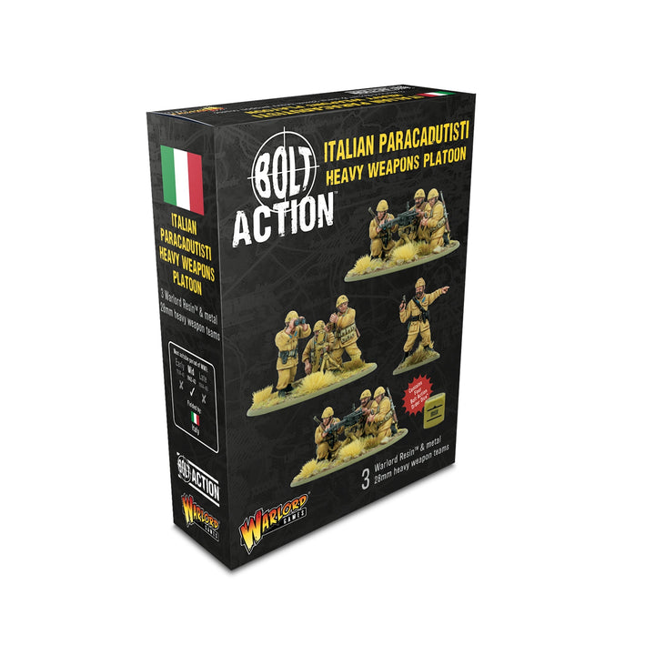 Bolt Action: Italian Paracadutisti heavy weapons platoon