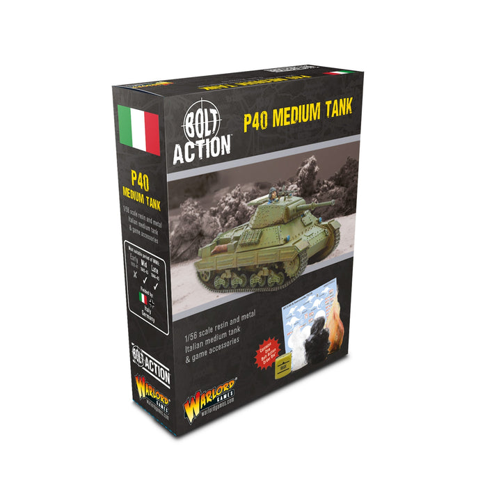 Bolt Action: P40 medium tank