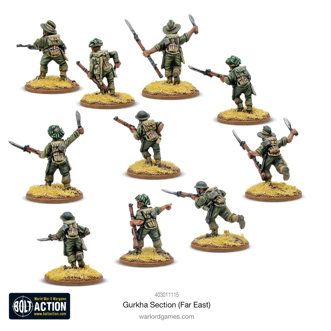 Bolt Action: Gurkha Section (Far East)