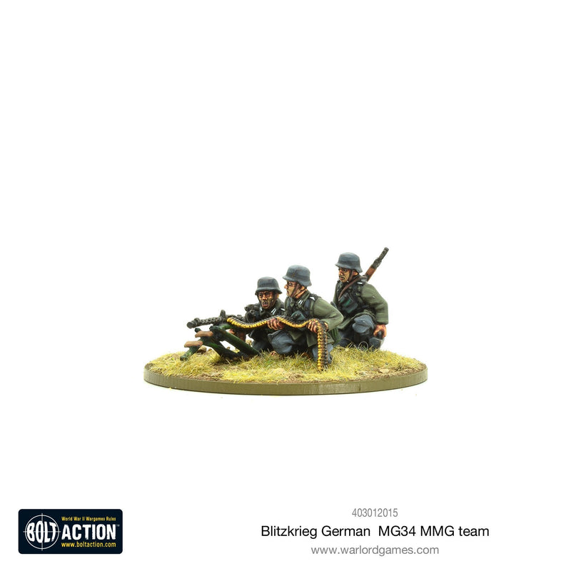 Bolt Action: Blitzkrieg German MG34 MMG team (1939-42)