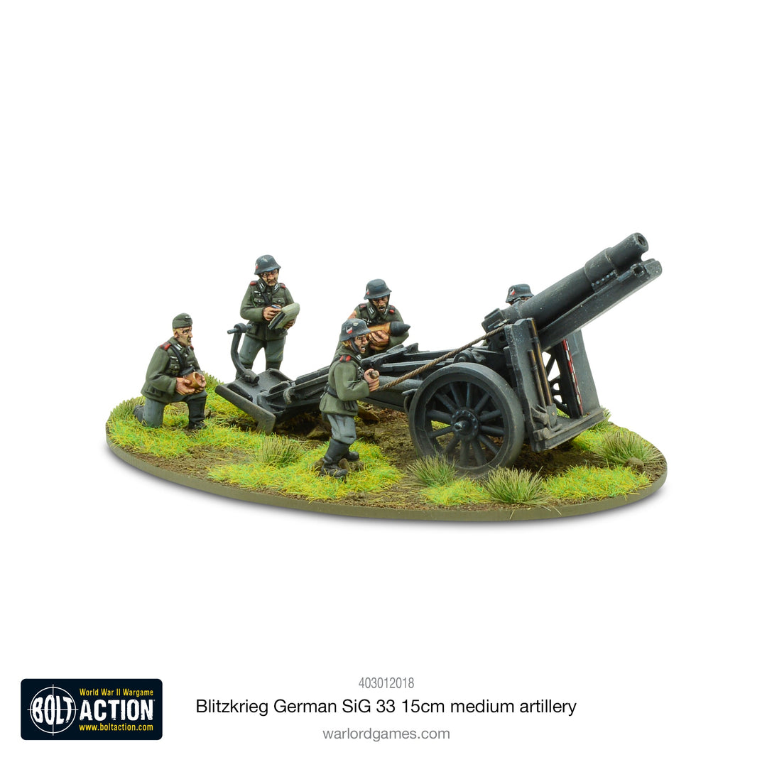 Bolt Action: Blitzkrieg German sIG33 15cm howitzer (1939-42)