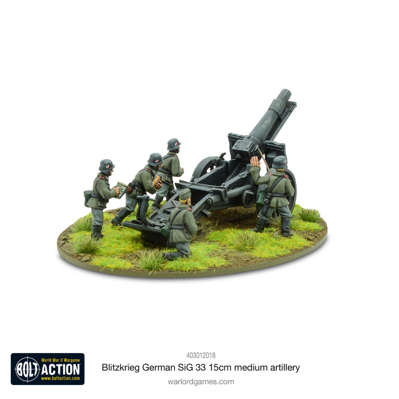 Bolt Action: Blitzkrieg German sIG33 15cm howitzer (1939-42)