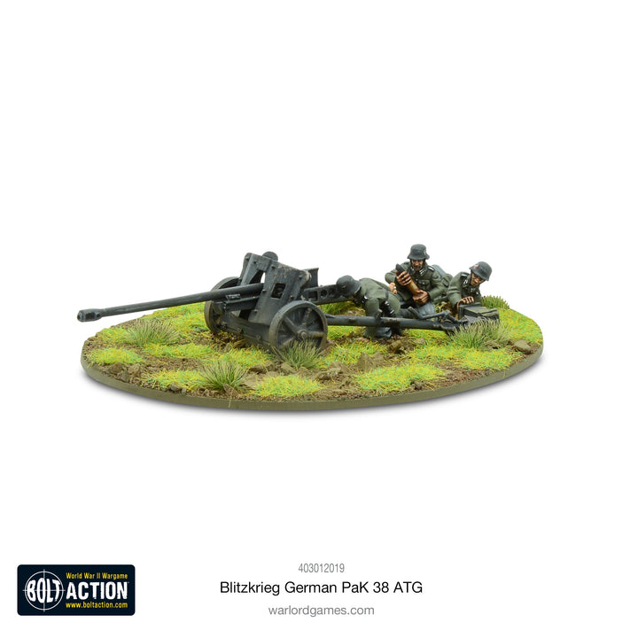 Bolt Action: Blitzkrieg German Pak 38 5cm anti-tank gun (1941-42)