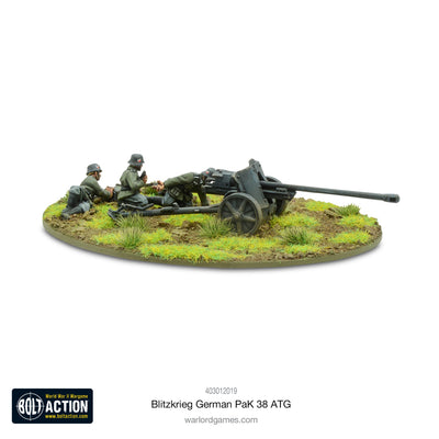 Bolt Action: Blitzkrieg German Pak 38 5cm anti-tank gun (1941-42)