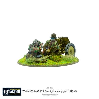 Bolt Action: Waffen-SS LeIG 18 7.5cm light infantry gun (1943-45)