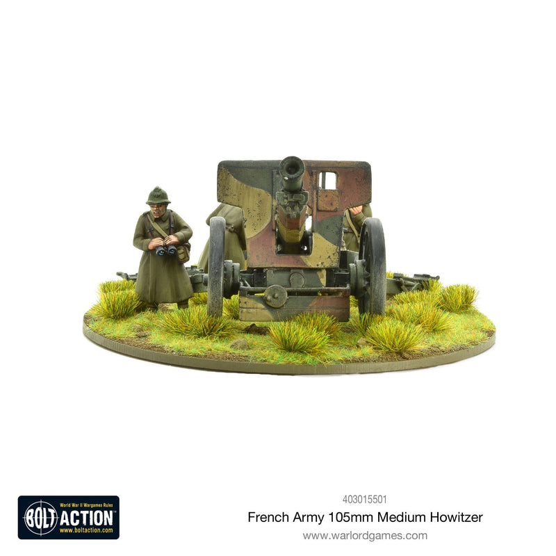 Bolt Action: French Army 105mm medium howitzer