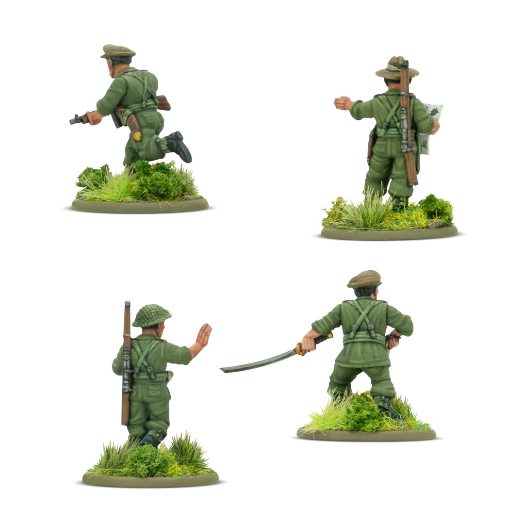 Bolt Action: Gurkha platoon commanders