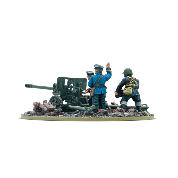 Bolt Action: ZiS-3 DIvisional Gun with Soviet Naval Brigade Crew