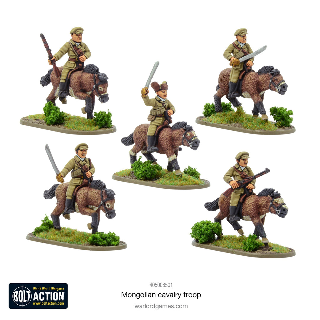 Bolt Action: Mongolian Cavalry Troop