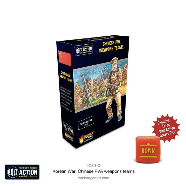 Bolt Action: Korean War - Chinese PVA weapons teams