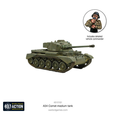 Bolt Action: A34 Comet heavy tank