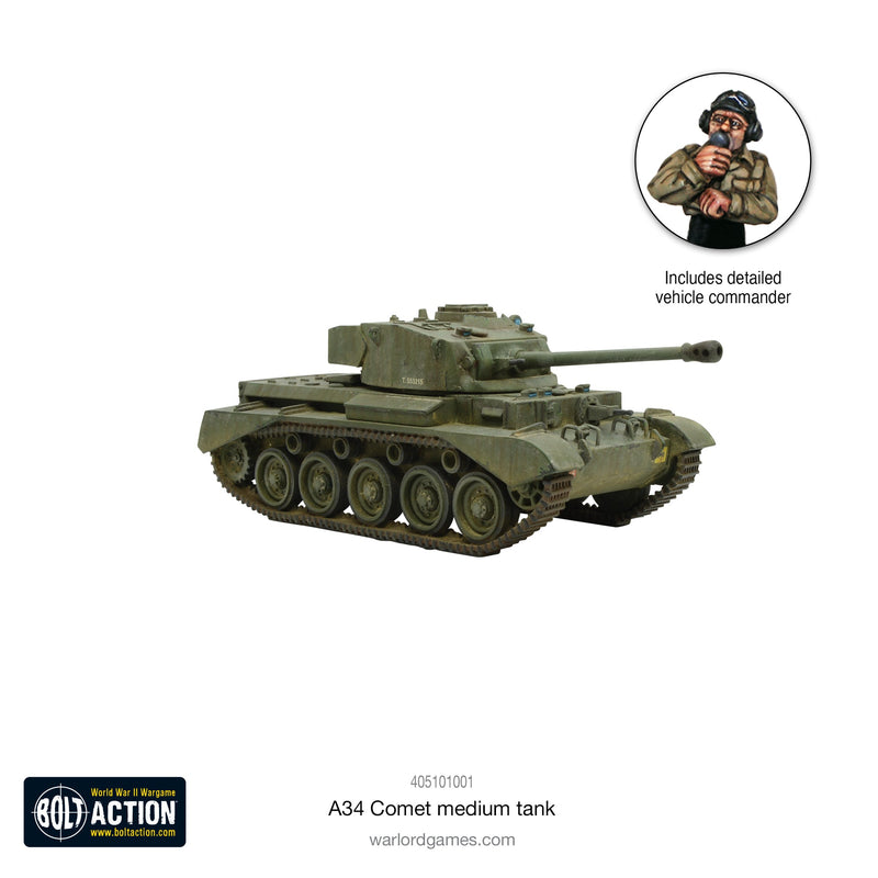 Bolt Action: A34 Comet heavy tank