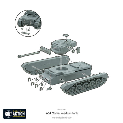 Bolt Action: A34 Comet heavy tank