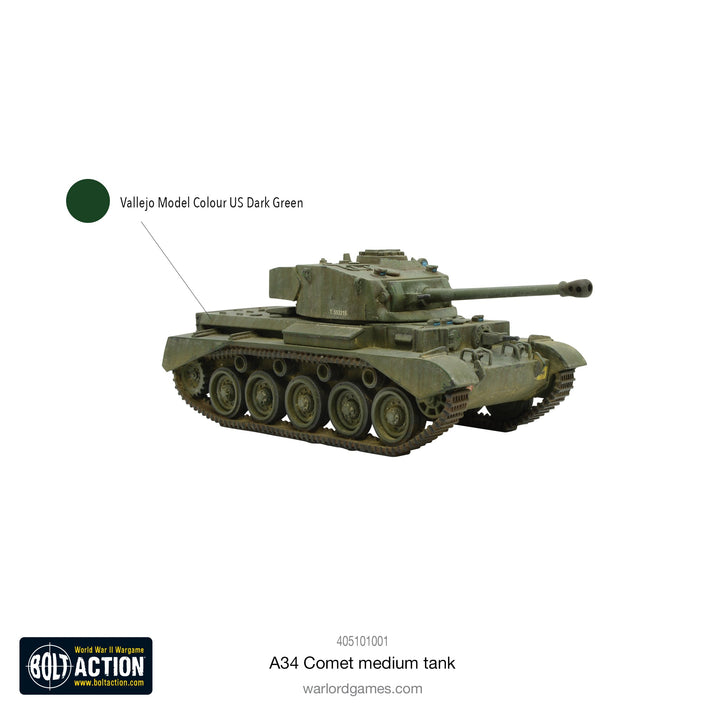 Bolt Action: A34 Comet heavy tank