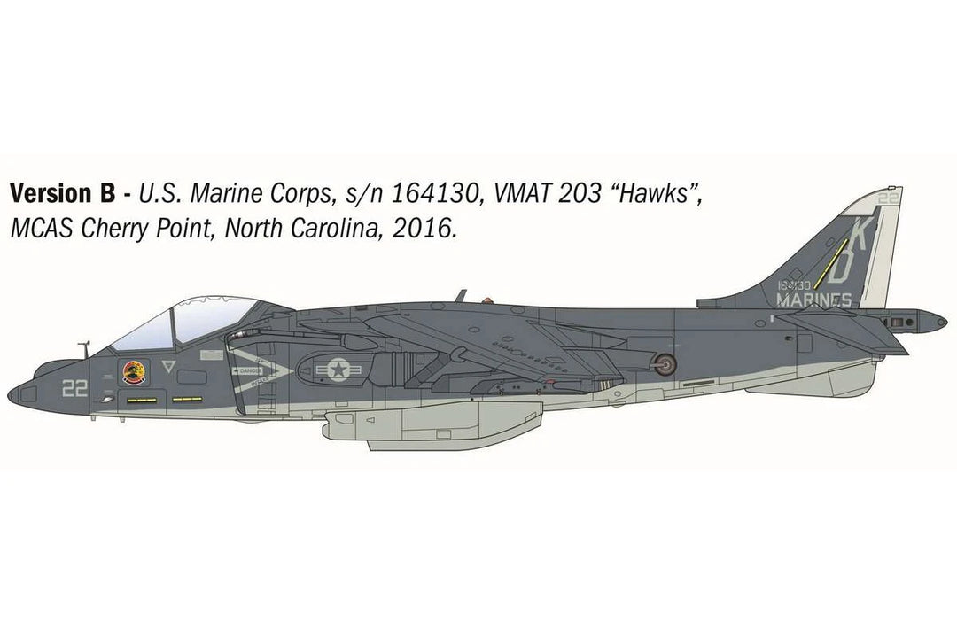 Italeri 1/72 AV-8B Harrier II