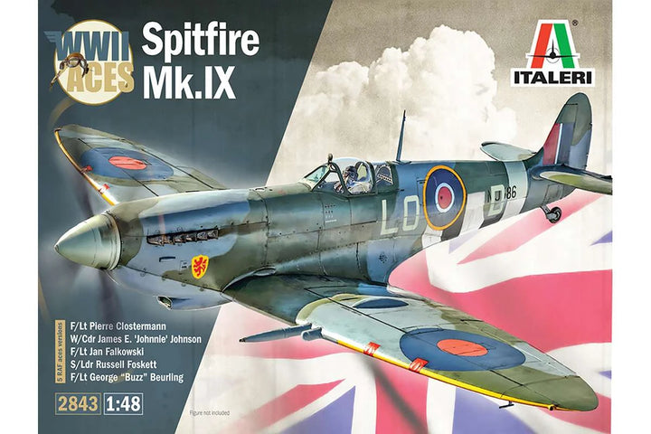 Italeri 1/48 Spitfire Mk. IX Aces