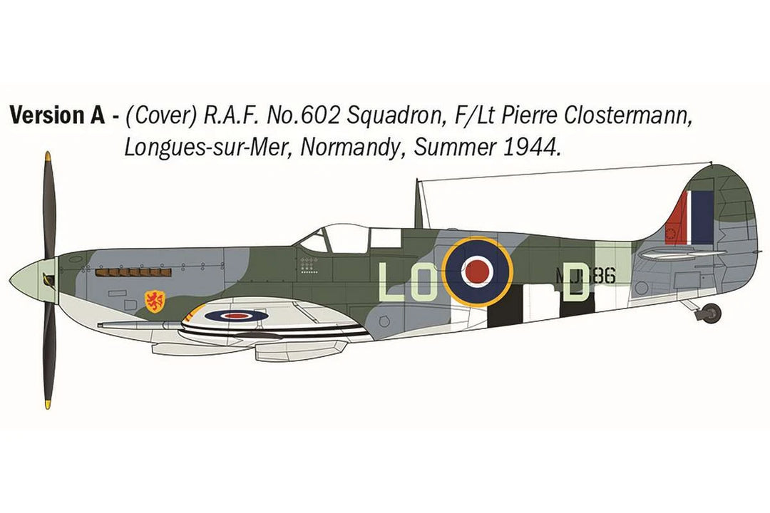 Italeri 1/48 Spitfire Mk. IX Aces
