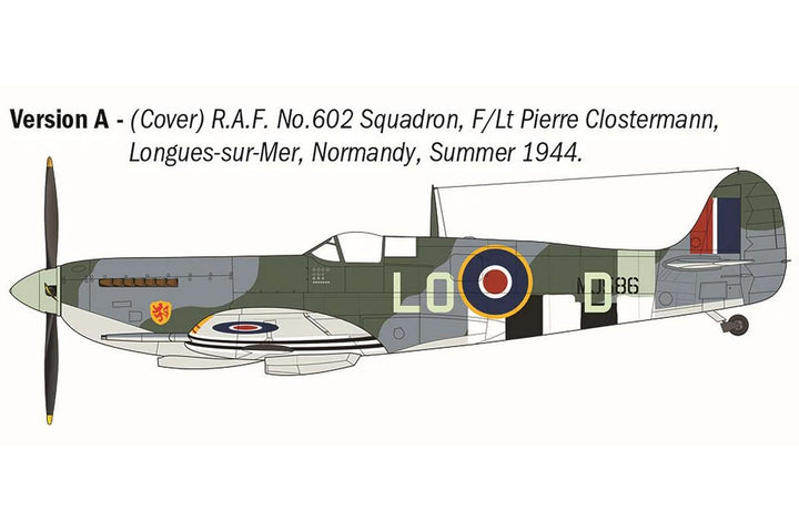 Italeri 1/48 Spitfire Mk. IX Aces