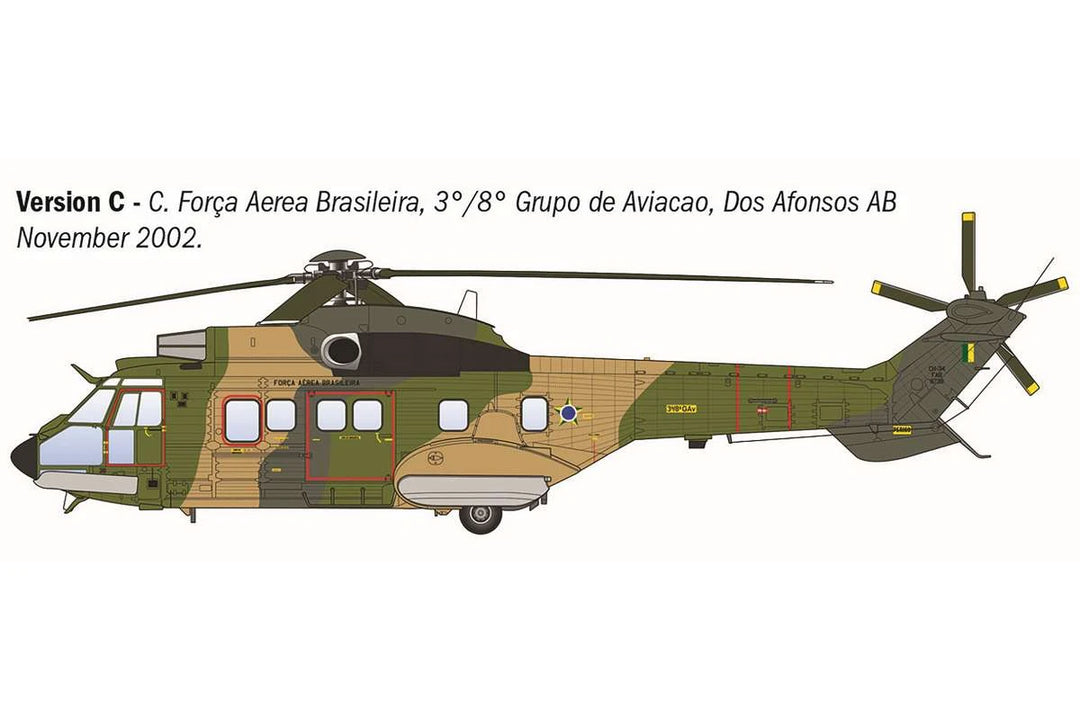Italeri 1/72 AS332 Super Puma
