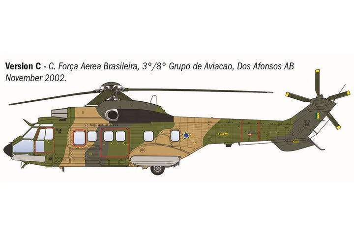 Italeri 1/72 AS332 Super Puma