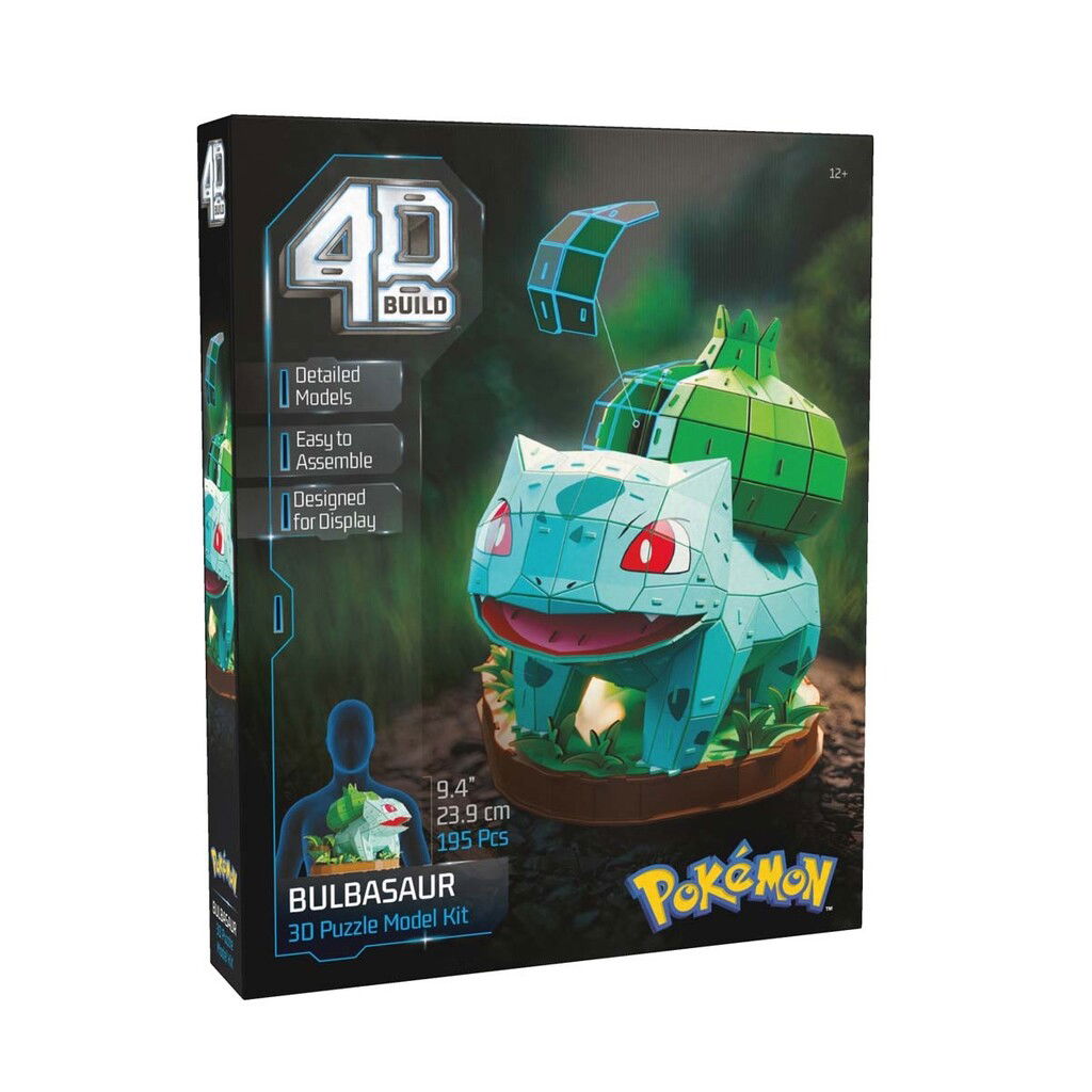 4D Puzzles Pokemon - Bulbasaur