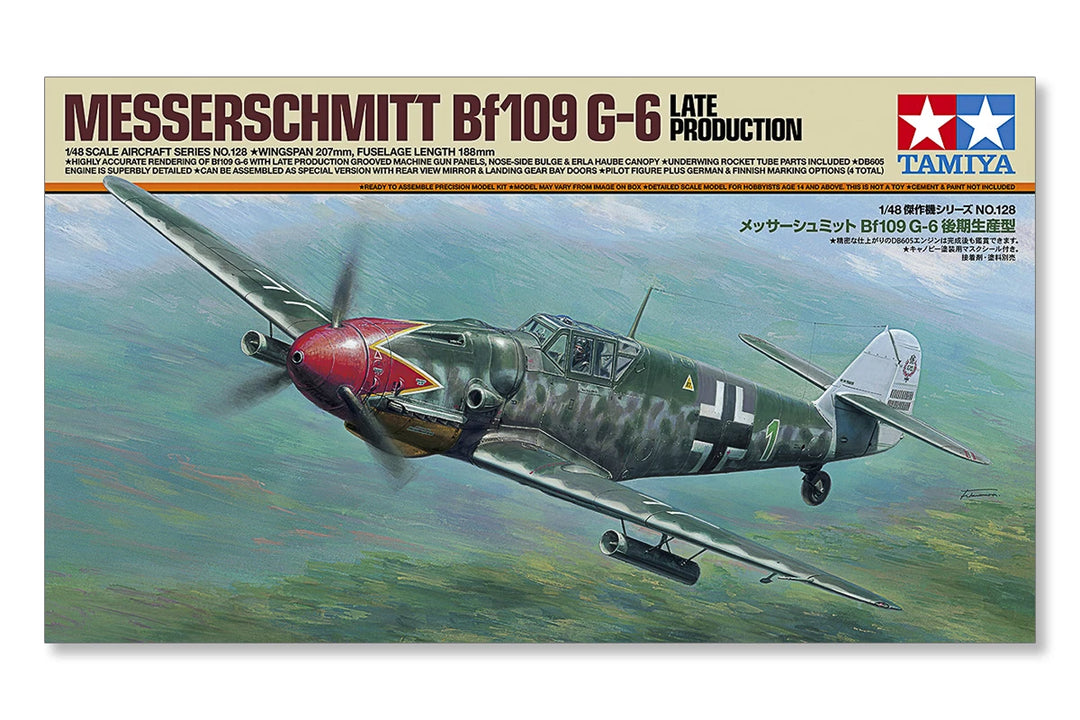 Tamiya 1/48 Messerschmitt Bf109 G-6 (Late Model)