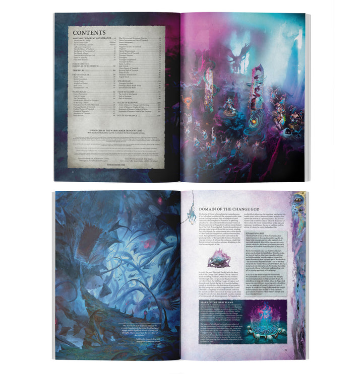 Warhammer Age of Sigmar: Disciples of Tzeentch - Chaos Battletome