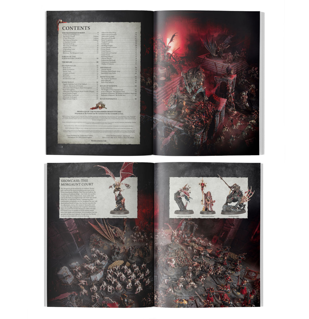 Warhammer Age of Sigmar: Flesh-eater Courts - Death Battletome