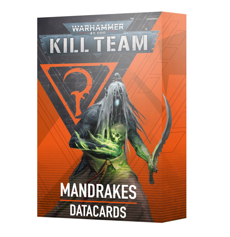 Warhammer 40,000: Kill Team: Mandrakes – Datacards