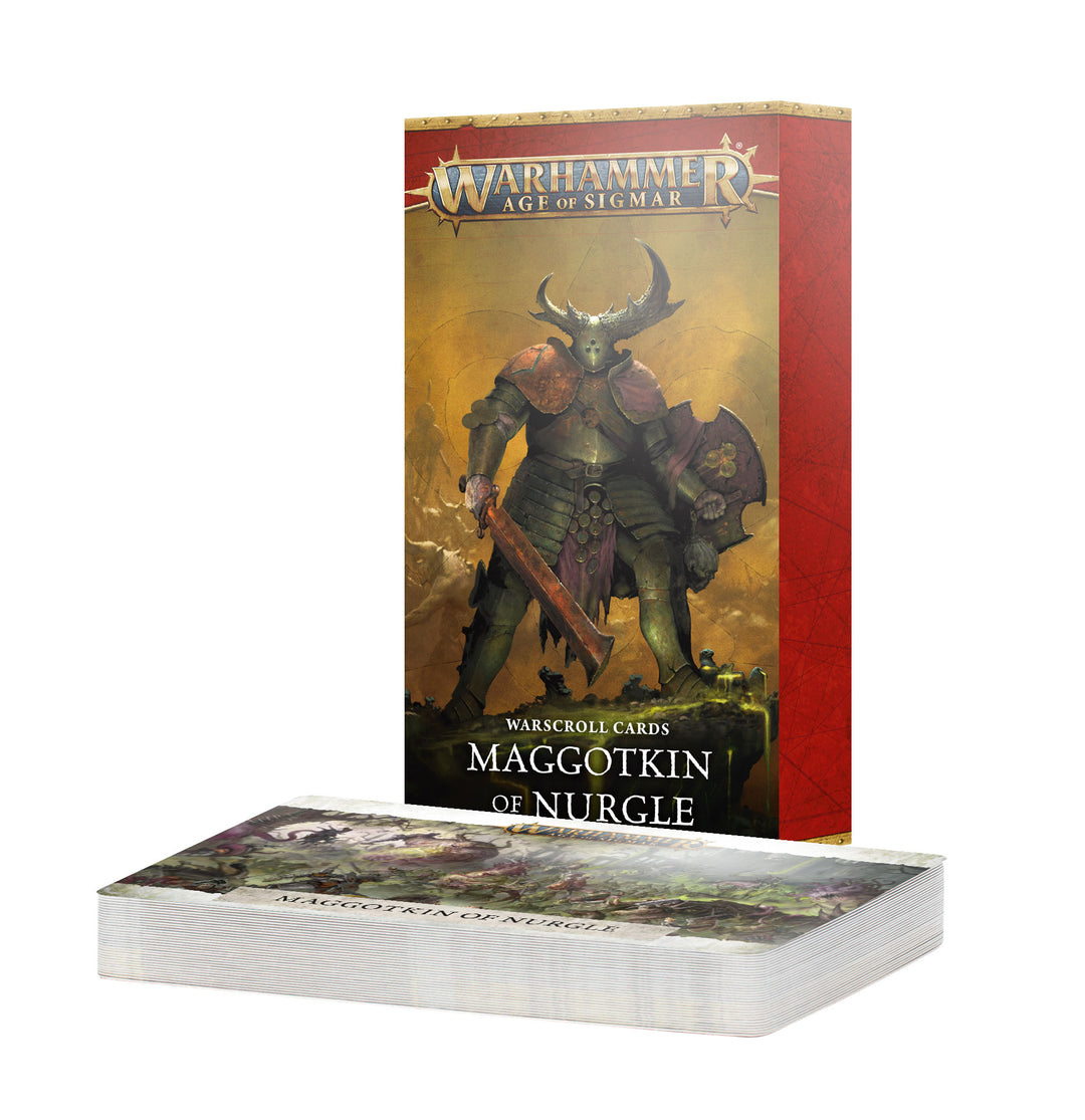 Warhammer Age of Sigmar: Maggotkin of Nurgle - Warscroll Cards