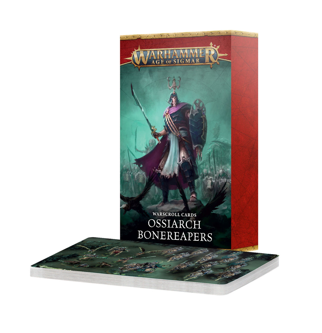 Warhammer Age of Sigmar: Ossiarch Bonereapers Warscroll Cards